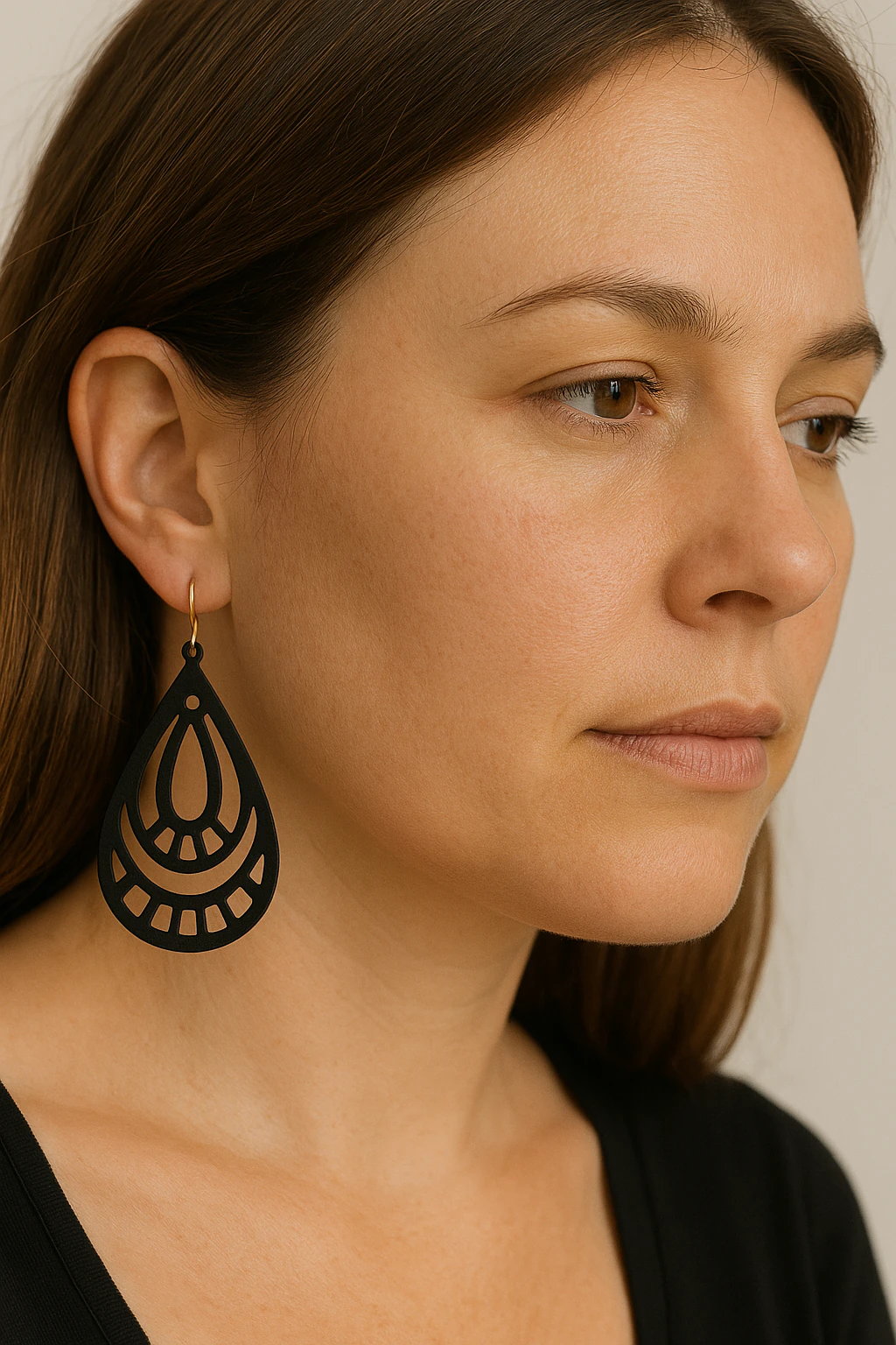 Shapes earrings jewelry 3D Print Model .c4d .max .obj .3ds .fbx .stl .blend