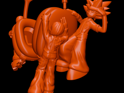 Bandage Boy Nobody Bunny Boy AirPods Max Attachment Model Cetak 3D