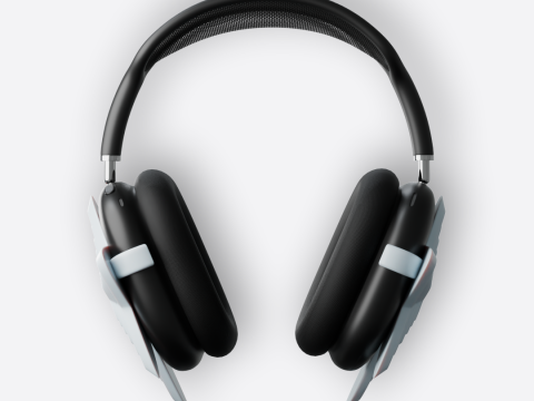 Star AirPods Max Attachment 3D Baskı Modeli