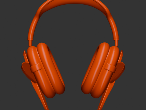 Star AirPods Max Attachment 3D Baskı Modeli