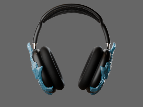 Ice AirPods Max Attachment 3D Принт Модель