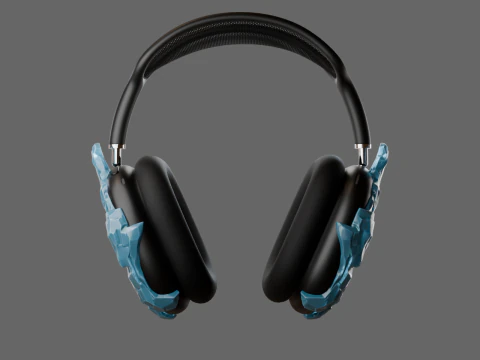 Ice AirPods Max Attachment 3D Print Model