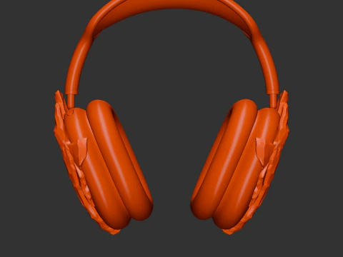 Ice AirPods Max Attachment 3D Print Model