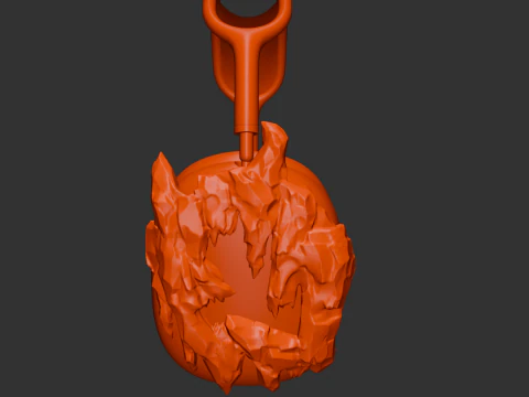 Ice AirPods Max Attachment 3D Print Model