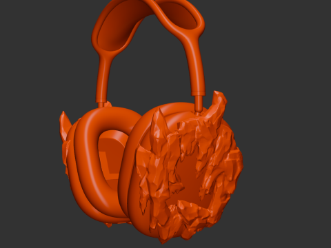 Ice AirPods Max Attachment 3D Принт Модель