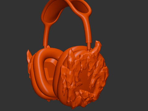 Ice AirPods Max Attachment 3D Print Model