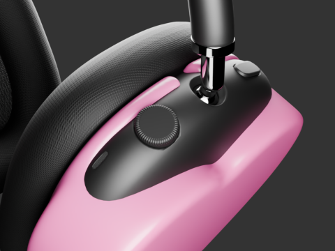 Heart AirPods Max Attachment Model Cetak 3D