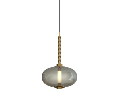 UNDER PRESSURE ガラスペンダントランプ 3Dモデル