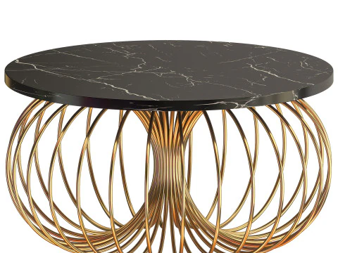 スリンクコーヒーテーブル 3Dモデル