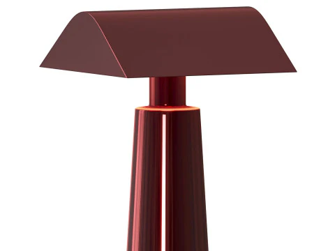 Caret MF1 portable table lamp 3D Model