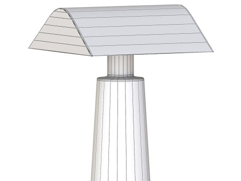 Caret MF1 portable table lamp Modèle 3D
