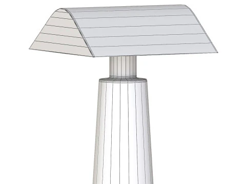 Caret MF1 portable table lamp 3D Model