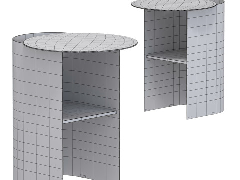 Coffee Table BRENDA Modèle 3D