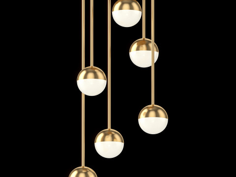 Hanging Lamp Imperium Loft Cedar and Moss 3D Модель