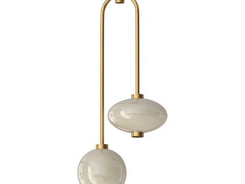 Hanging lamp DARIA B 3D Model