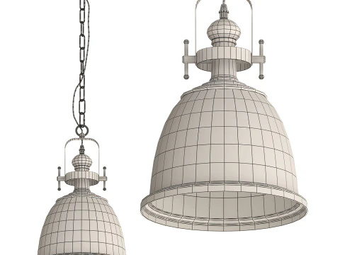 HANGING LAMP Aployt Darunia 3D Model