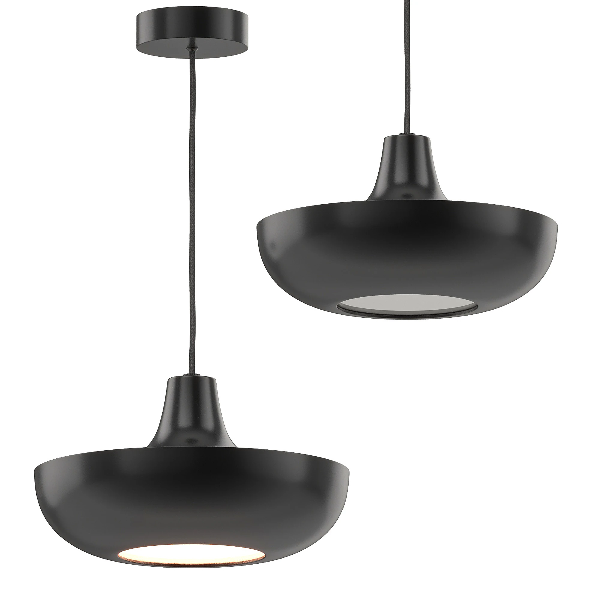 Cassini Hanging Lamp 3D Model .c4d .max .obj .3ds .fbx .stl .blend 