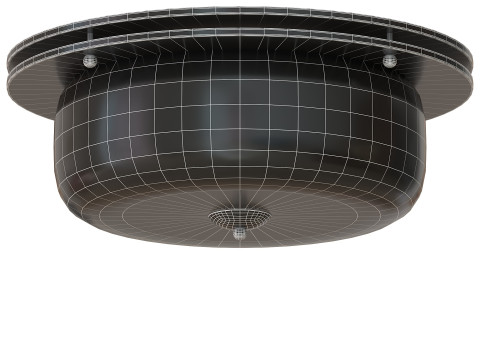 Glass Dome Ceiling Light 3D Modell