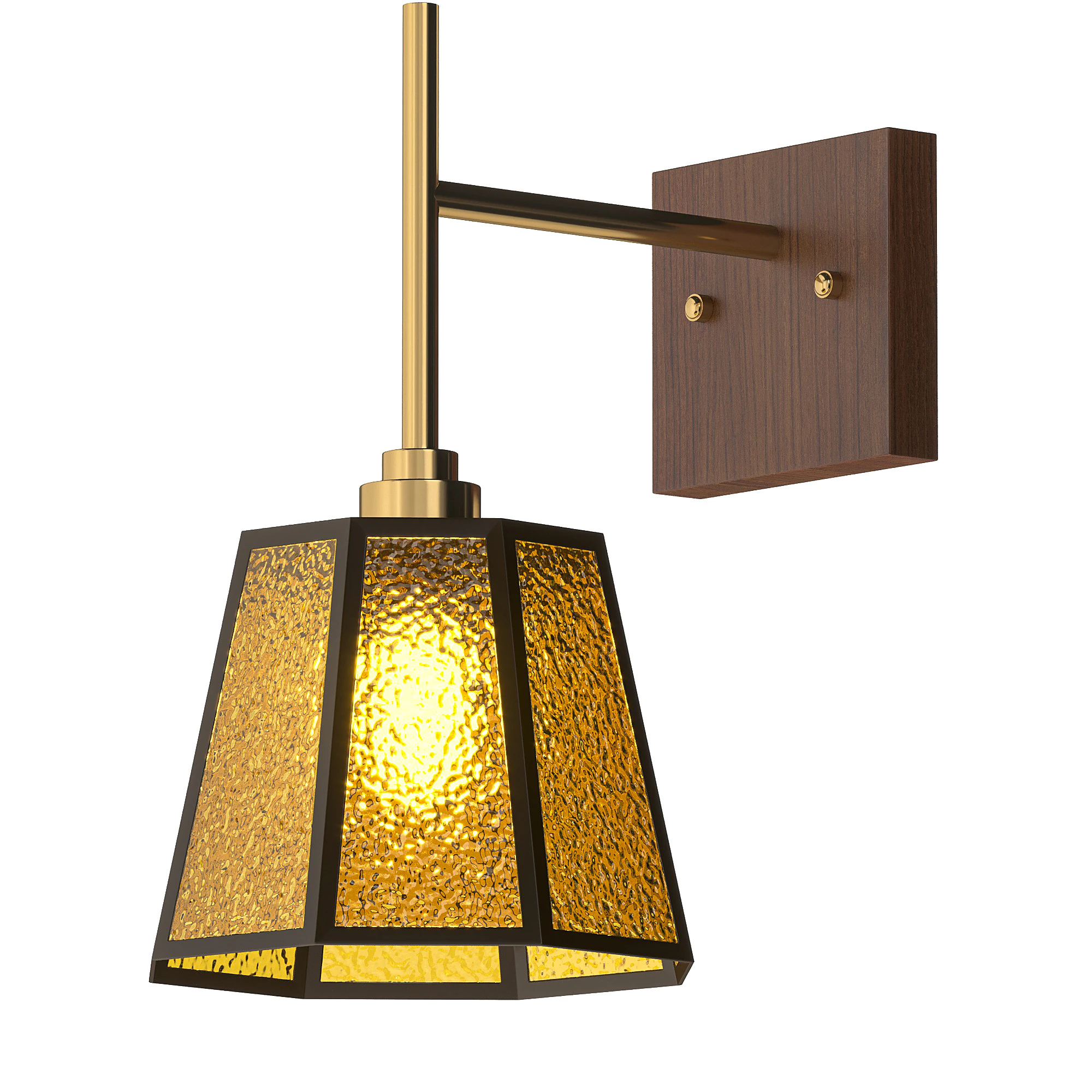 Vintage Moir Wall Lamp 3D Model .c4d .max .obj .3ds .fbx .stl .blend