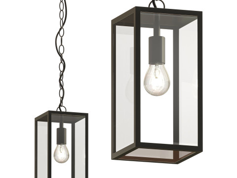 LANT MIRAGE Glass outdoor pendant lamp 3D 모델