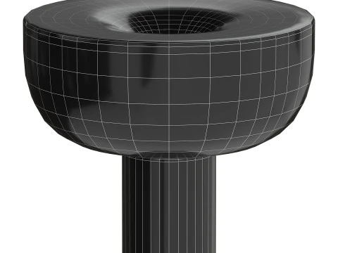 Table Lamp Luce Bedside 3D Model