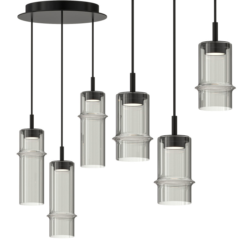 LED handmade opal glass pendant lamp Modèle 3D .c4d .max .obj .3ds .fbx .stl .blend