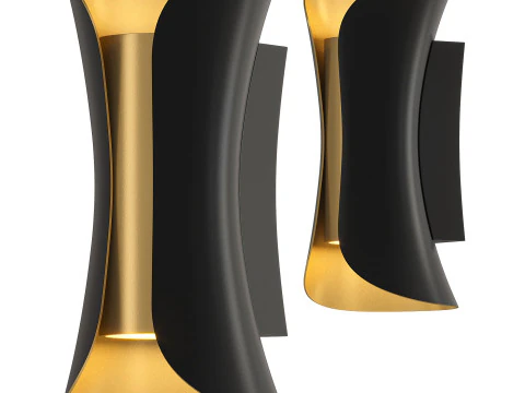 壁灯 Krista Hightech 3D 模型