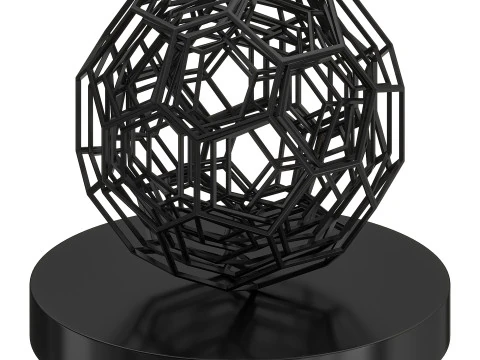 黒い思想を彫刻する 3Dモデル