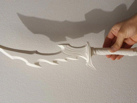 Knight Killer Dagger - Solo Leveling GAME 3D Print File STL 3D Print Model