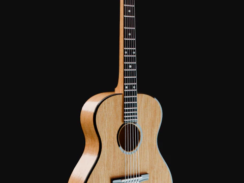 Chitarra Modello 3D