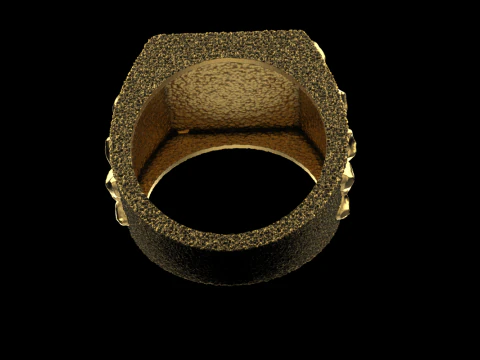 너겟 링 모델 1036 3D 프린트 모델