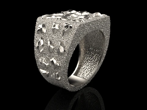 너겟 링 모델 1036 3D 프린트 모델