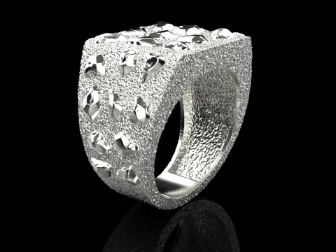 너겟 링 모델 1036 3D 프린트 모델