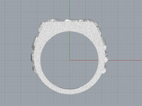 너겟 링 모델 1036 3D 프린트 모델