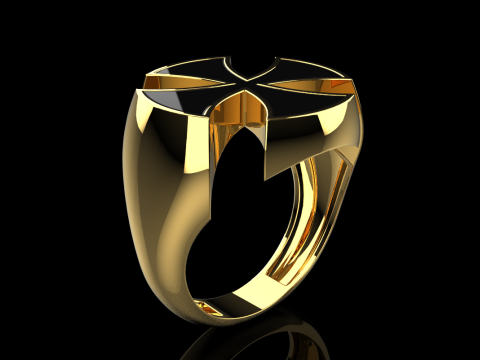 Signet cross ring model 1027 Modelo de Impressão 3D