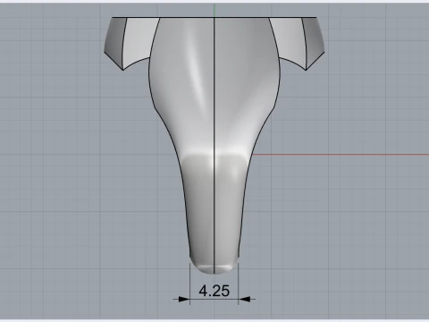 Signet cross ring model 1026 3D Print Model