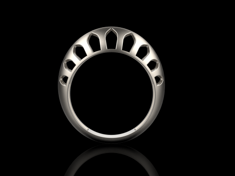 Fashion ring model 1025 Modelo de Impressão 3D