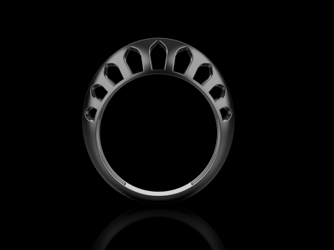 Fashion ring model 1025 Modelo de Impressão 3D