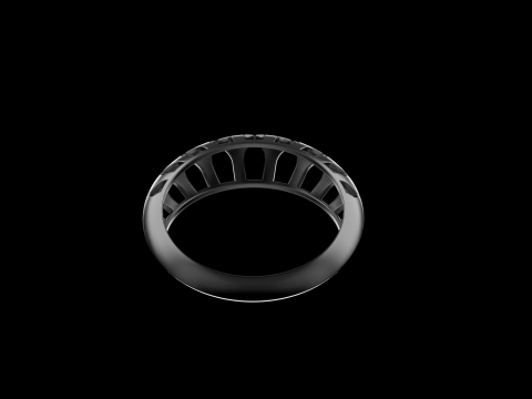 Fashion ring model 1025 Modelo de Impressão 3D