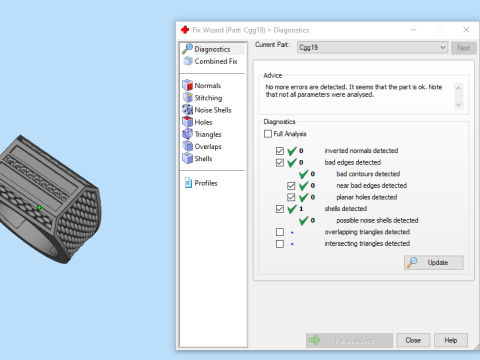 Signet ring model 1024 3D Print Model