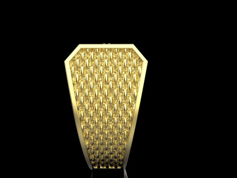 Signet ring model 1024 3D Print Model