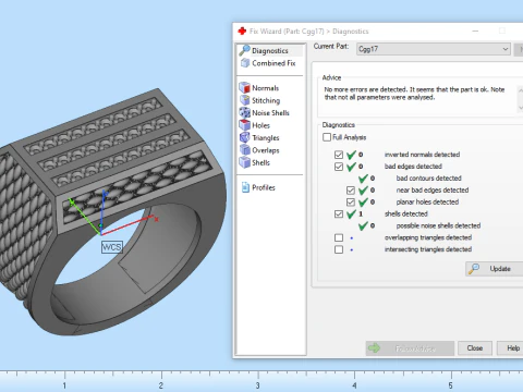 Signet ring model 1022 3D Print Model