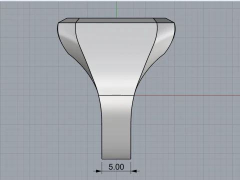Initial signet ring model 1018 3D Print Model