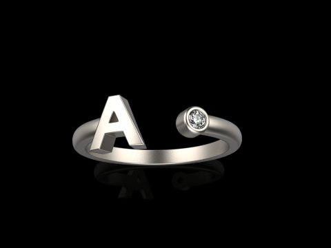 Initial ring model 1014 Modelo de Impressão 3D