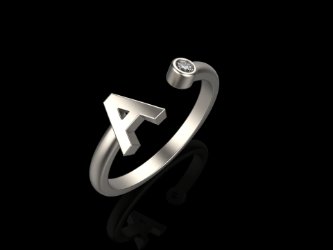 Initial ring model 1014 Modelo de Impressão 3D
