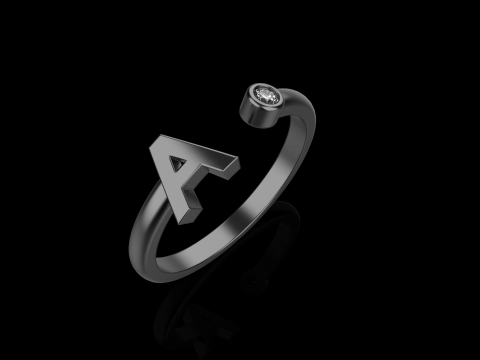 Initial ring model 1014 Modelo de Impressão 3D