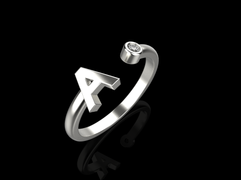 Initial ring model 1014 Modelo de Impressão 3D