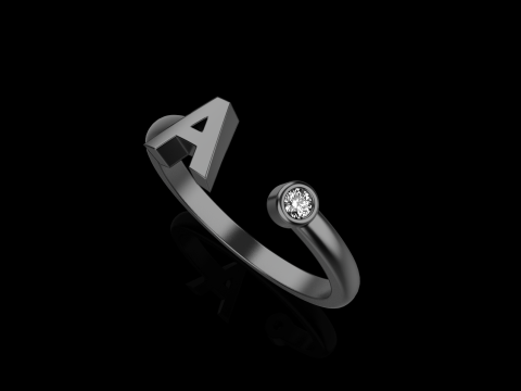 Initial ring model 1014 Modelo de Impressão 3D