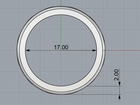 Wedding ring model 1012 3D Print Model