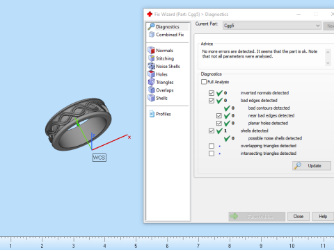 Wedding ringmodel 1011 3D 打印模型